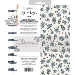 SUPER OFERTA **40%** Cuaderno Planificador Blue Floral Day to Day Maggie Holmes