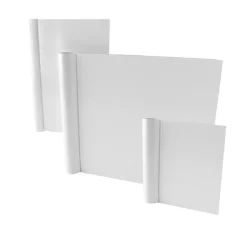 SUPER OFERTA **40%** Cubiertas Chipboard Blanco Lomo Redondo Zutter 19x12cm