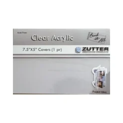 SUPER OFERTA **40%** Cubiertas Transparentes para encuadernar Zutter 19x12cm