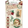 SUPER OFERTA **30%** Die-cut adhesivos Yuletide Carol BoBunny