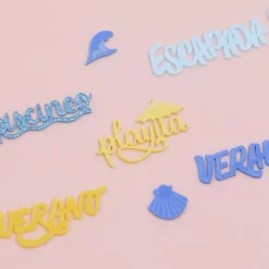 SUPER OFERTA **60%** Die-Cut de Metacrilato Verano Craftelier