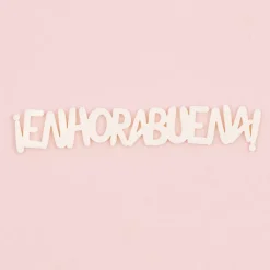 SUPER OFERTA **60%** Die-Cut de Metacrilato ¡Enhorabuena! Craftelier