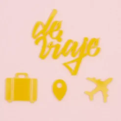 SUPER OFERTA **60%** Die-Cut de Metacrilato De Viaje Craftelier