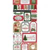 SUPER OFERTA **30%** Die-Cuts de Chipboard Phrases Jingle All The Way Echo Park