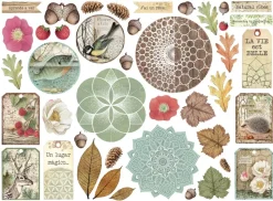 SUPER OFERTA **30%** Die-Cuts Forest Stamperia