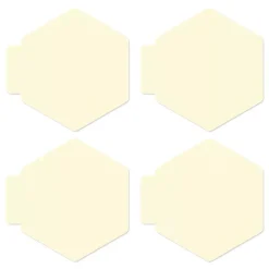 SUPER OFERTA **40%** Die-Cuts Light Chipboard Album Base Hexagon P13 15x15cm