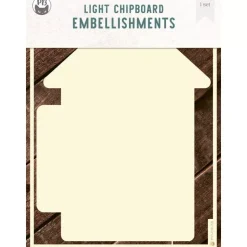 SUPER OFERTA **40%** Die-Cuts Light Chipboard Album Base Refill House P13 15x20cm