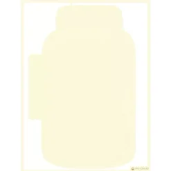 SUPER OFERTA **40%** Die-Cuts Light Chipboard Album Base Refill Jar P13 15x20cm