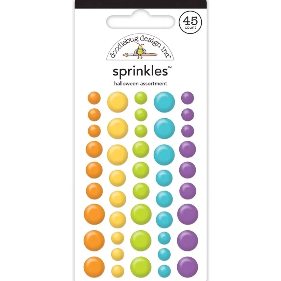 SUPER OFERTA **30%** Enamel Dots Halloween Assortment Doodlebug