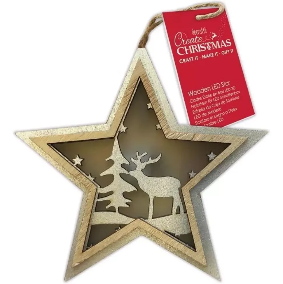 SUPER OFERTA **40%** Estrella de Luz Reno Docrafts