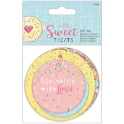 SUPER OFERTA **40%** Etiquetas Sweet Treats Docrafts
