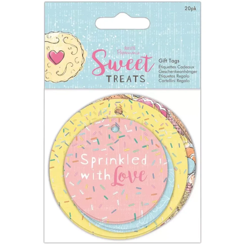 SUPER OFERTA **40%** Etiquetas Sweet Treats Docrafts