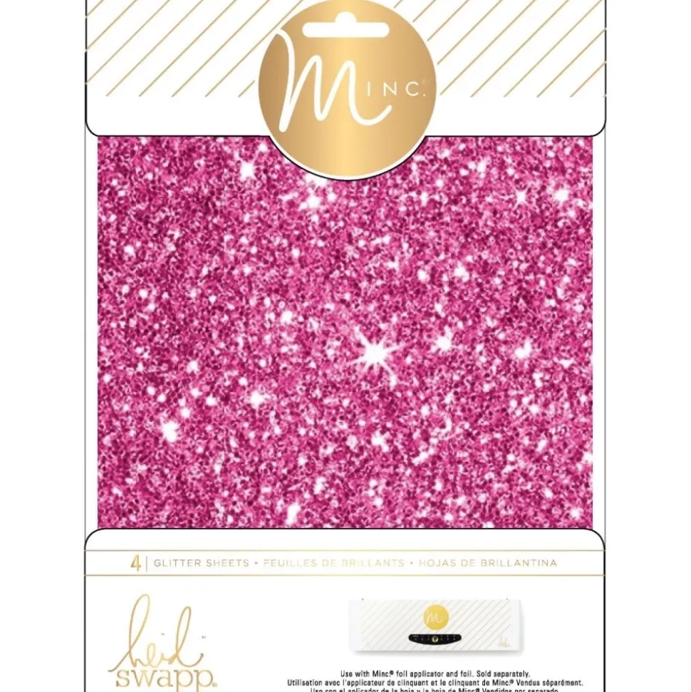 SUPER OFERTA **40%** Foil Glitter Rosa para Minc American Crafts