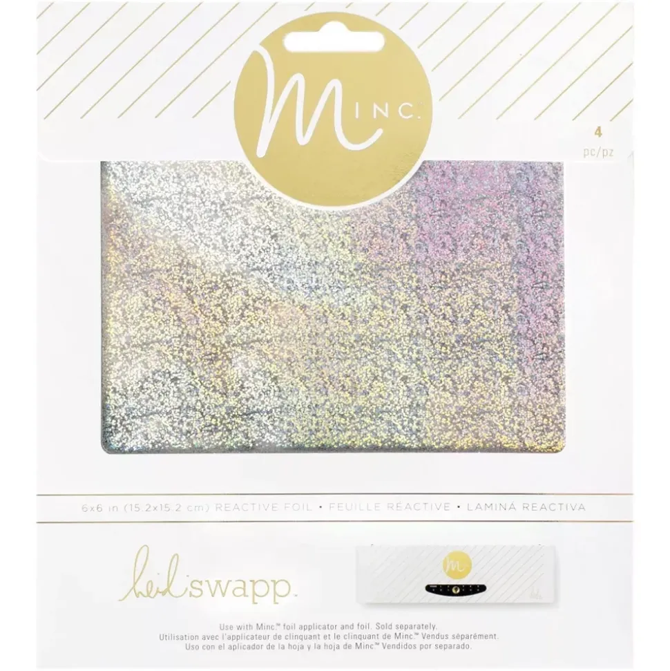 SUPER OFERTA **40%** Foil Glitter Gold para Minc
