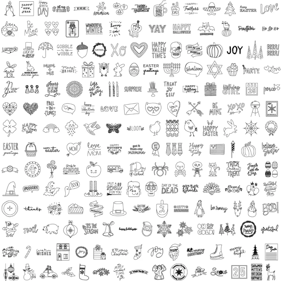 SUPER OFERTA **40%** Foil Quill Holiday USB Art We R Memory Keepers