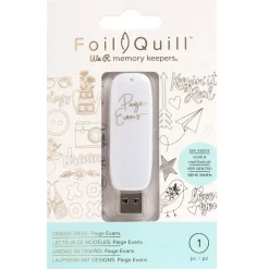 SUPER OFERTA **40%** Foil Quill Paige Evans USB Art We R Memory Keepers