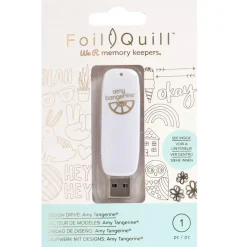 SUPER OFERTA **40%** Foil Quill Amy Tangerine USB Art We R Memory Keepers