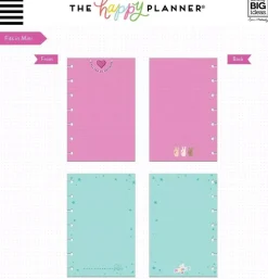 SUPER OFERTA **30%** Hojas Encourager Yes Girl para Mini Create 365 Planner