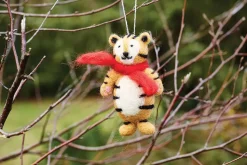 SUPER OFERTA **40%** Kit de Fieltro Tiger with Scarf Doctrafts