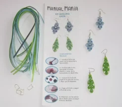 SUPER OFERTA **40%** Kit de Quilling Lucía Manual Manía