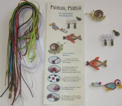 SUPER OFERTA **40%** Kit de Quilling Animalitos Manual Manía