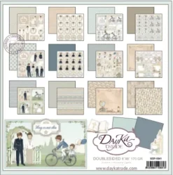 SUPER OFERTA **40%** Kit de Scrapbooking Hoy Es Mi Día Niño Dayka 20x20cm