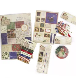 SUPER OFERTA **40%** Kit de Scrapbooking Letter to Santa Papermania
