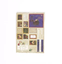 SUPER OFERTA **40%** Kit de Scrapbooking Letter to Santa Papermania