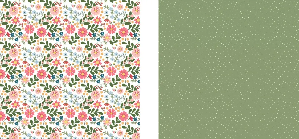 SUPER OFERTA **40%** Kit de Scrapbooking Here Comes The Sun Echo Park 30x30cm