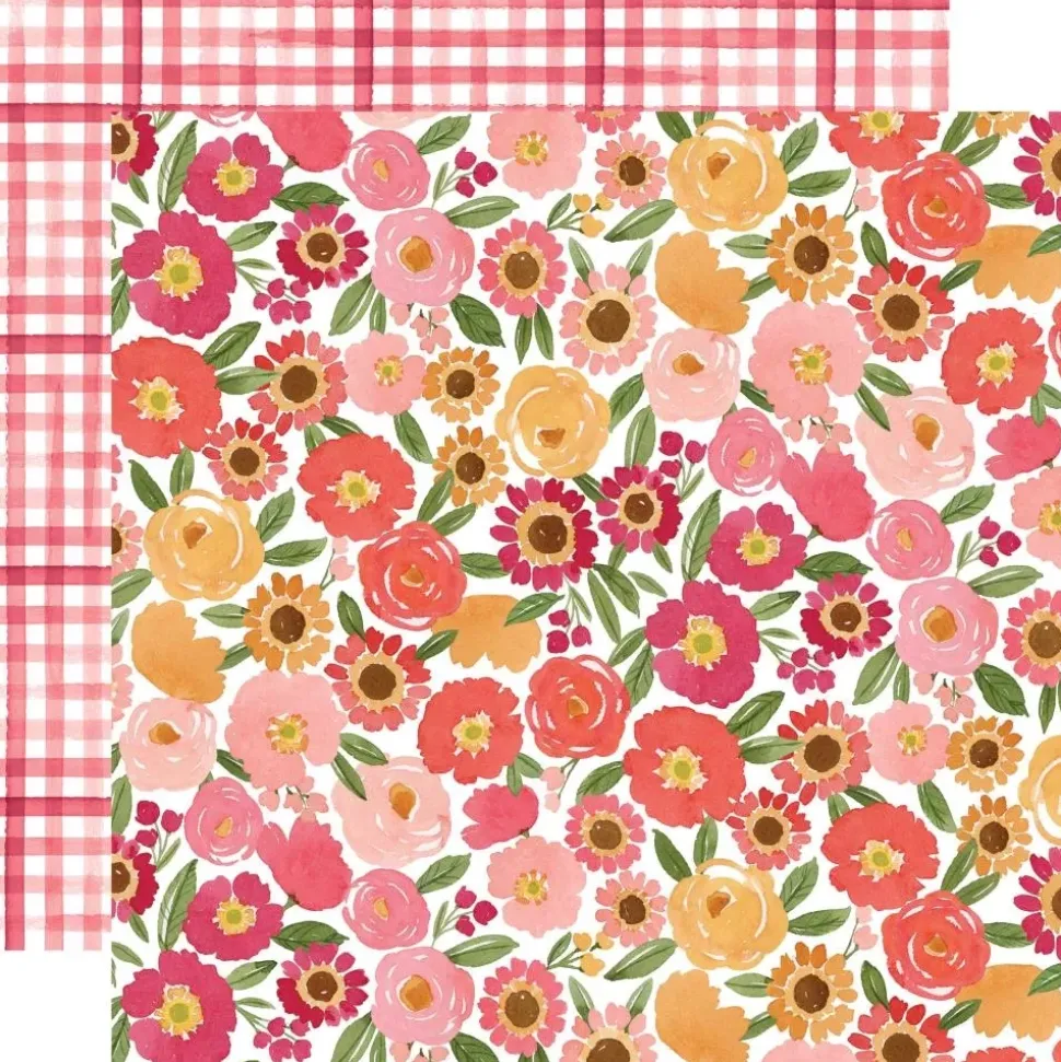 SUPER OFERTA **40%** Kit de Scrapbooking Flora No. 6 Carta Bella 30x30cm