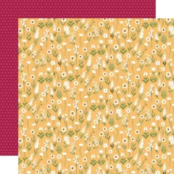 SUPER OFERTA **40%** Kit de Scrapbooking Flora No. 6 Carta Bella 30x30cm