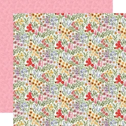 SUPER OFERTA **40%** Kit de Scrapbooking Flora No. 6 Carta Bella 30x30cm