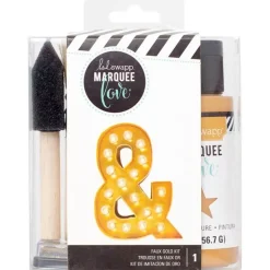 SUPER OFERTA **40%** Kit Distress Gold Marquee Love