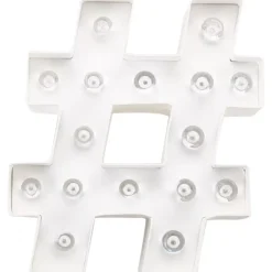 SUPER OFERTA **60%** Kit Marquee Love Hashtag