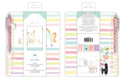 SUPER OFERTA **60%** Kit To the point planner Unicorn AC