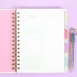 SUPER OFERTA **60%** Kit To the point planner Unicorn AC
