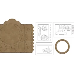 SUPER OFERTA **50%** Álbum Aventuras chipboard Dayka