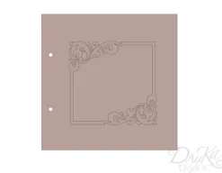 SUPER OFERTA **50%** Álbum Marco Filigrana chipboard Dayka