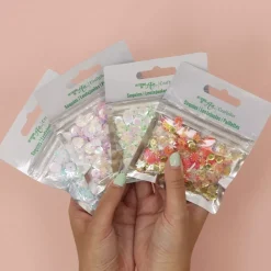 SUPER OFERTA **60%** Lentejuelas Reflejos Púrpura Craftelier