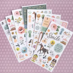 SUPER OFERTA **40%** Libro de Stickers Market Square Maggie Holmes