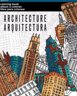 SUPER OFERTA **40%** Libro para colorear Arquitectura ArtZone 11x17cm