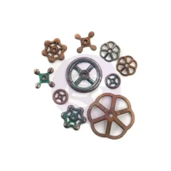 SUPER OFERTA **40%** Llaves de rueda industriales metálicas vintage Finnabair