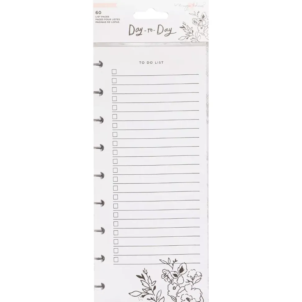 SUPER OFERTA **40%** Maggie Holmes Shopping List Insert Planner Day To Day