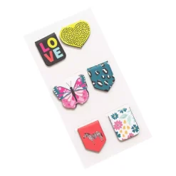 SUPER OFERTA **40%** Marcapáginas Magnéticos Brave + Bold Amy Tangerine