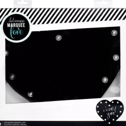 SUPER OFERTA **50%** Marquee Love Chalkboard Heart