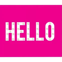 SUPER OFERTA **50%** Marquee Love Cartel Hello