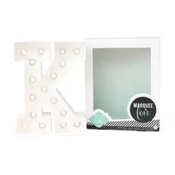 SUPER OFERTA **60%** Marquee Love Letra K