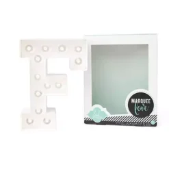 SUPER OFERTA **60%** Marquee Love Letra F