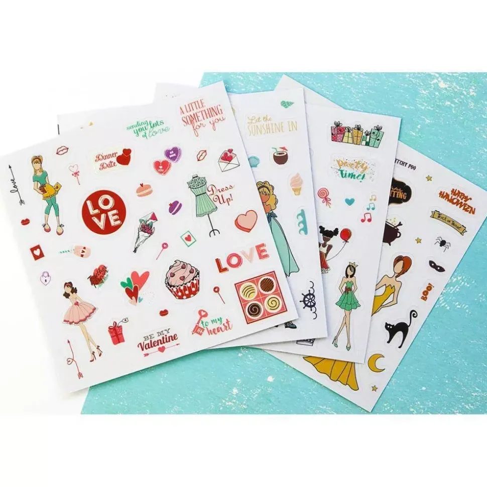 SUPER OFERTA **40%** My Prima Planner Clear Stickers Julie Nutting