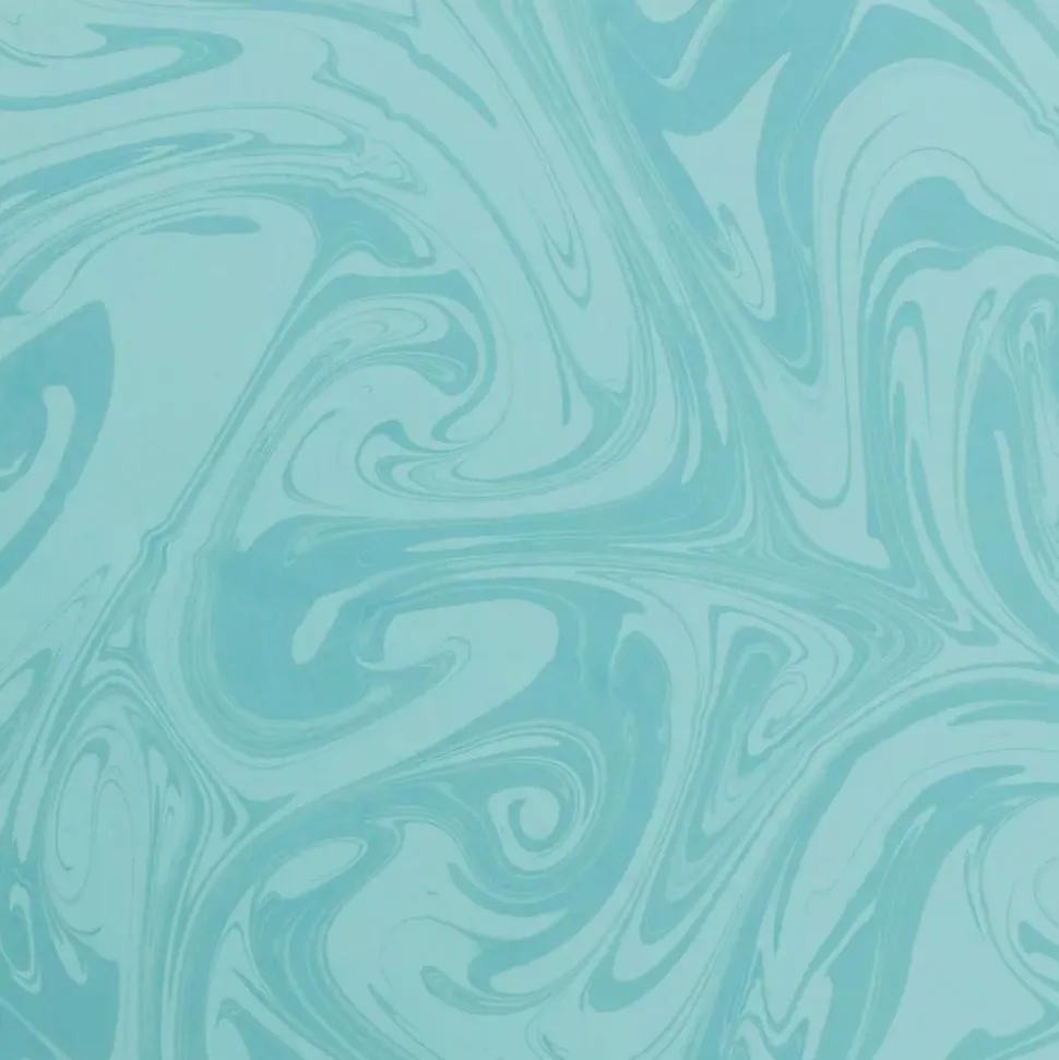 SUPER OFERTA **30%** Pack 5 cartulinas Marble Trend Robin's Egg Bazzill 30x30cm